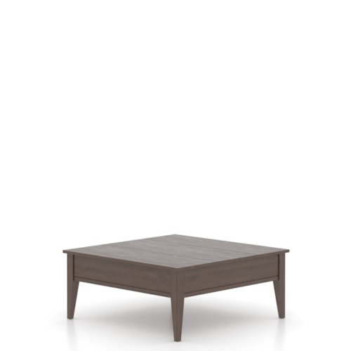 Transitional Harmony Square Coffee Table