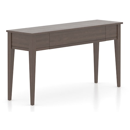 Transitional Harmony Console Table with Single Drawer