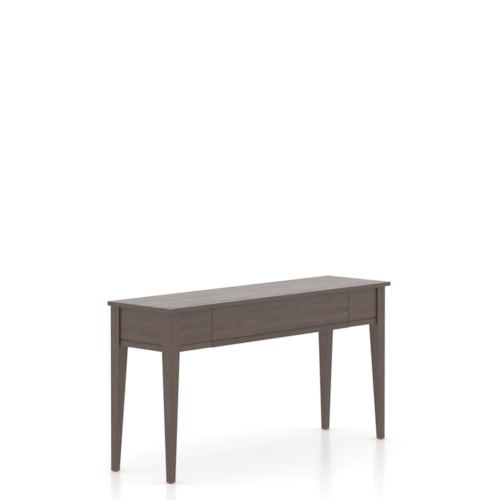 Transitional Harmony Console Table with Single Drawer