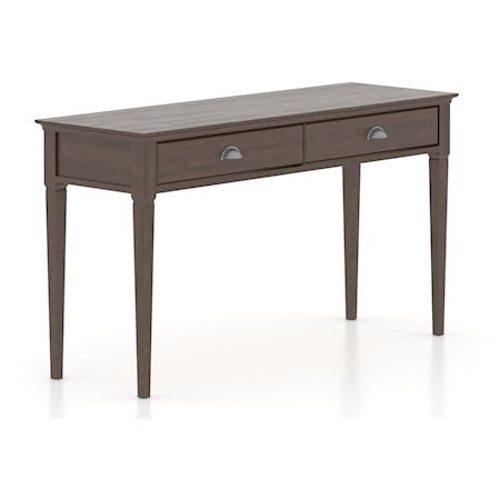 Transitional Littoral Console Table with Storage