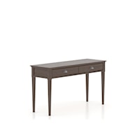 Transitional Littoral Console Table with Storage