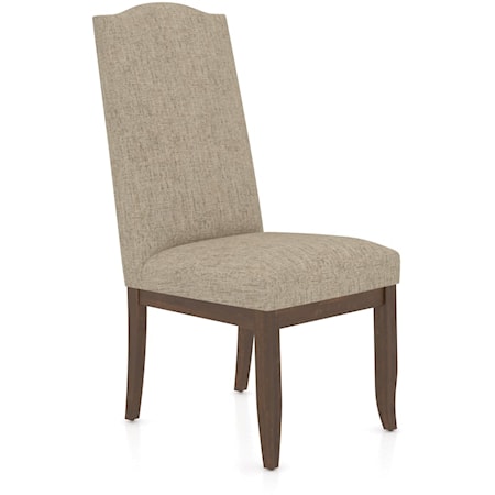 Transitional Customizable Upholstered Side Chair