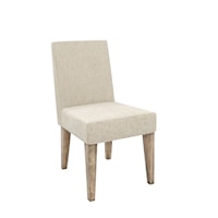 Transitional Customizable Dining Side Chair