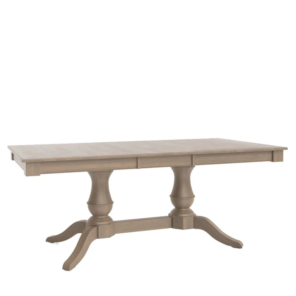 Canadel Gourmet Tre Vs Traditional Rectangular Wood Table 