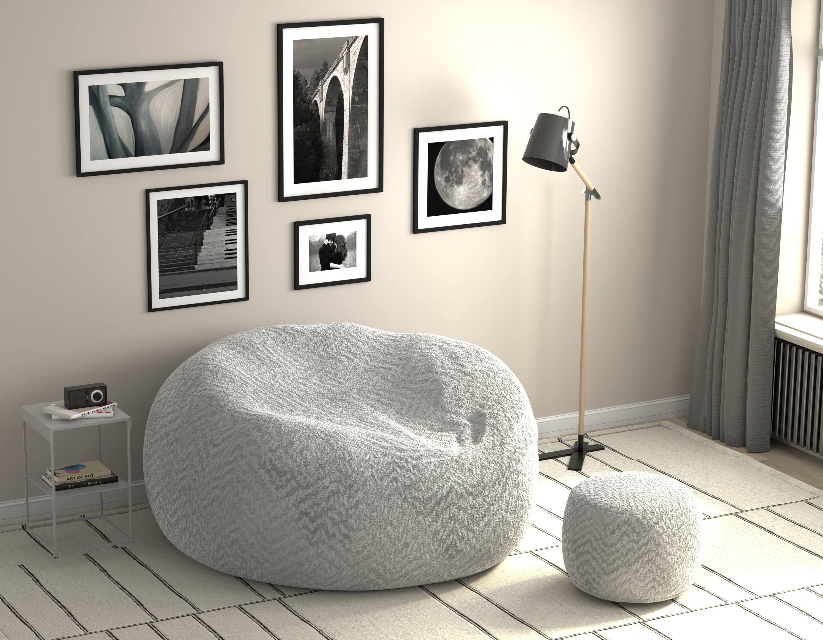 Jackson Furniture Sploosh Bean Bag Ottoman