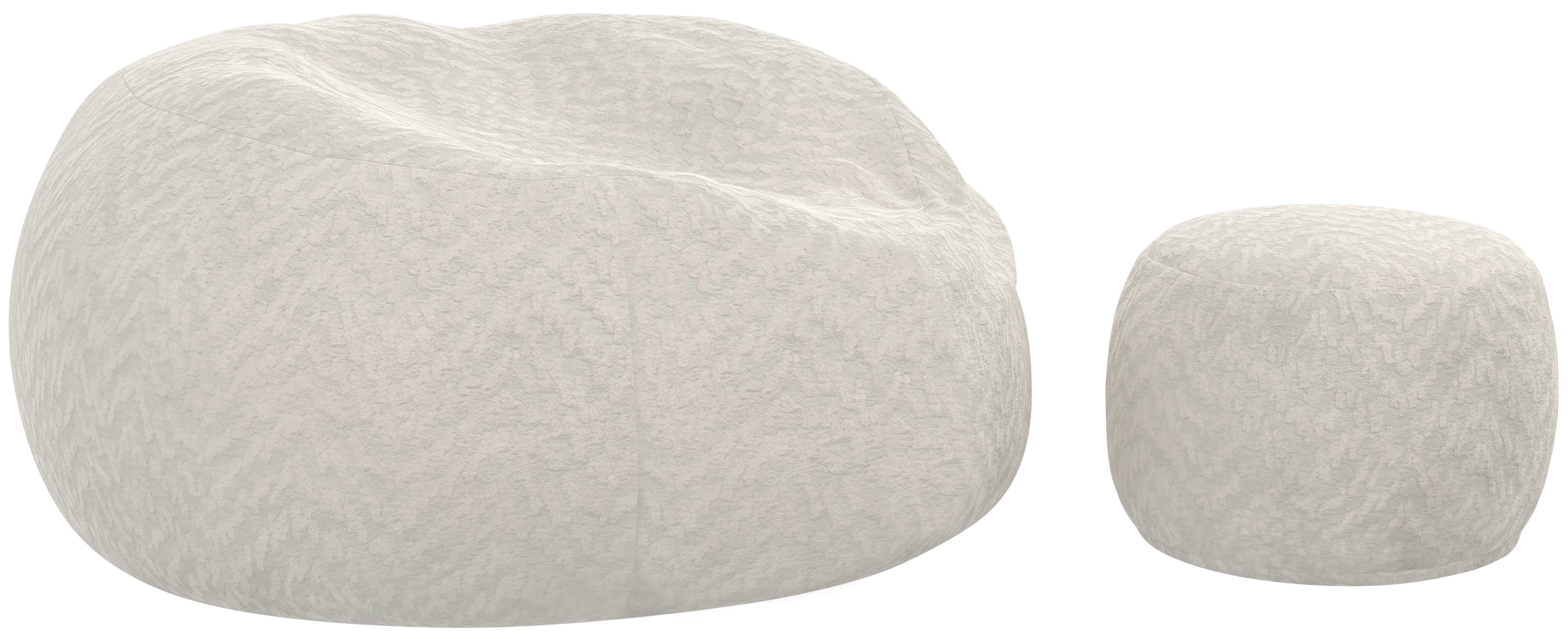 Jackson Furniture Sploosh Bean Bag Chair and Ottoman Set