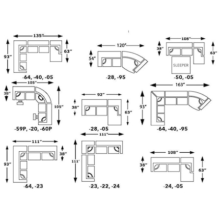 Moonriver Sectional