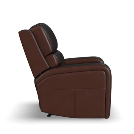 Power Headrest+Lumbar Recliner Heat+Massage