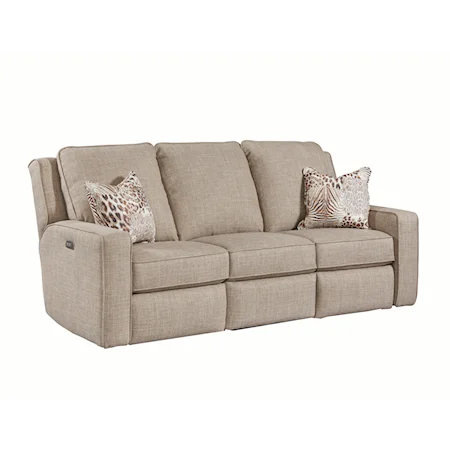 Power Headrest Double Reclining Sofa