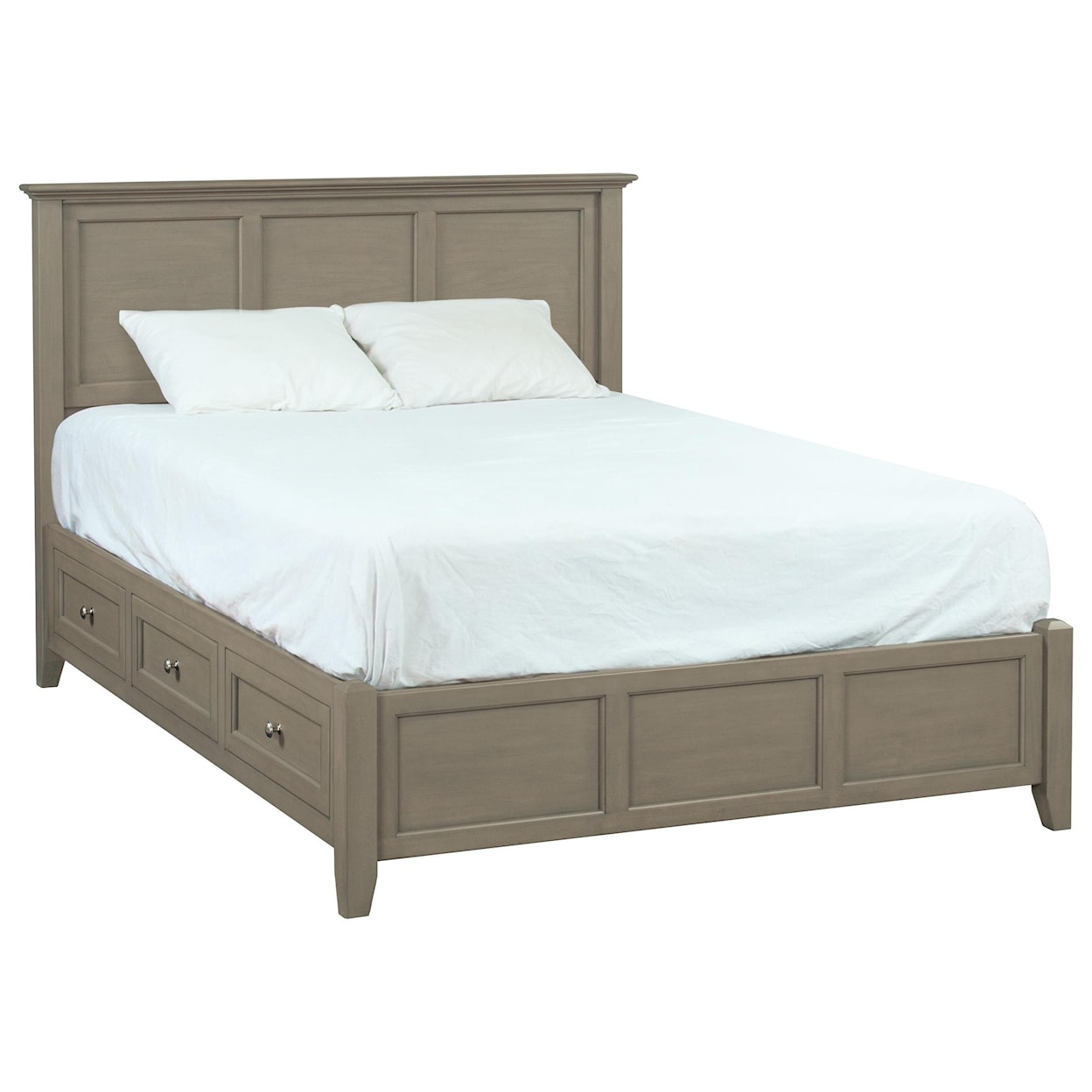 Whittier Wood McKenzie. Queen Petite Storage Bed