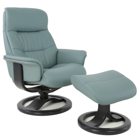 Small Swivel Chair+Ottoman