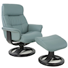 Fjords by Hjellegjerde Anne Small Swivel Chair+Ottoman