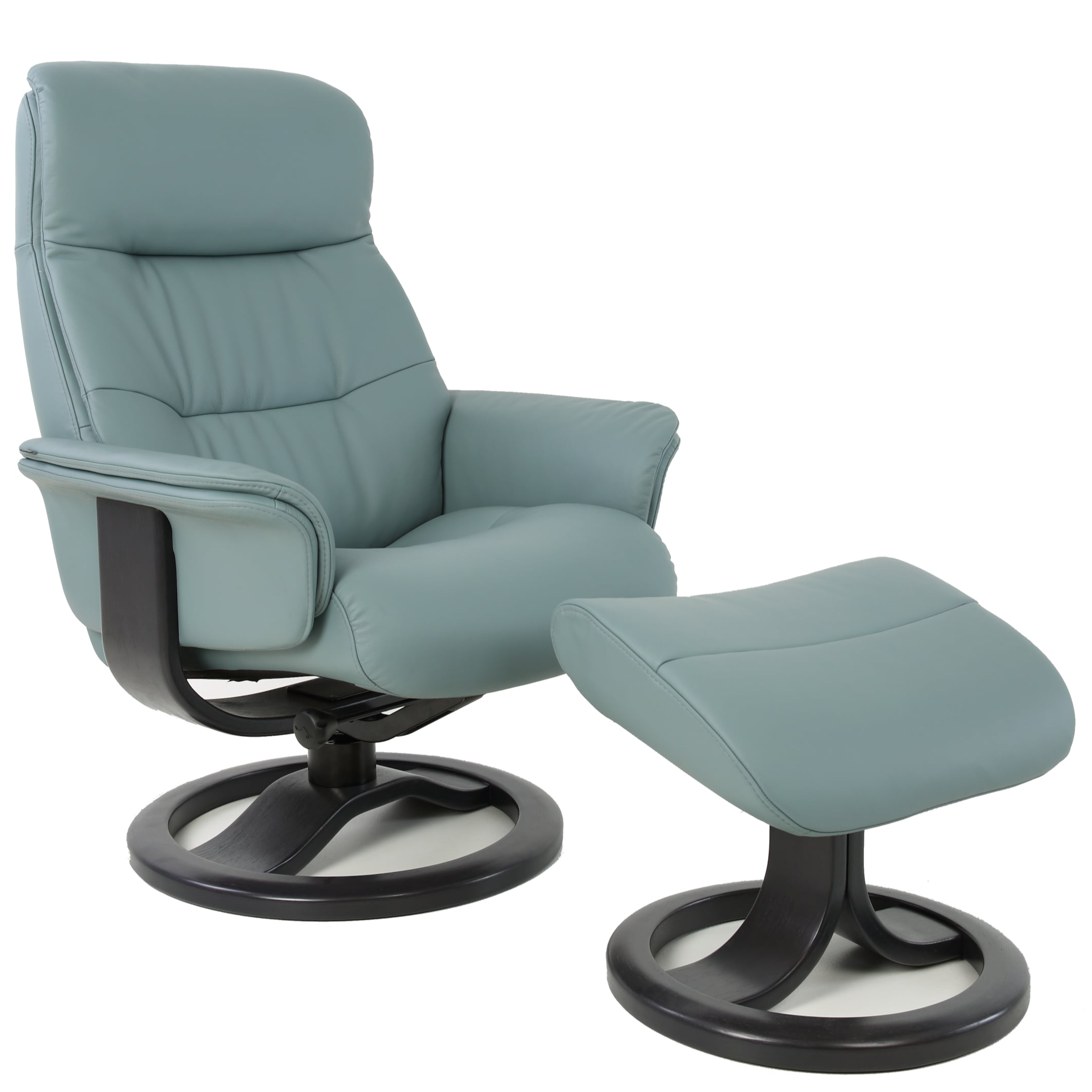 Large Swivel Chair+Ottoman