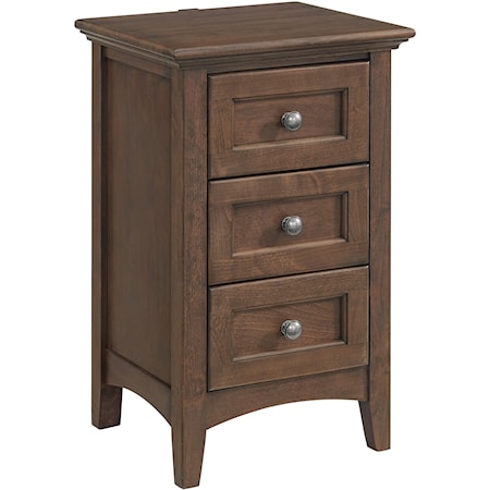 Small Nightstand with Three Drawers