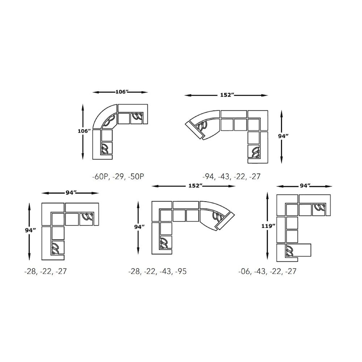 England Adalynn Sectional