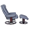 Barcalounger Vaughn Pedestal Recliner+Ottoman