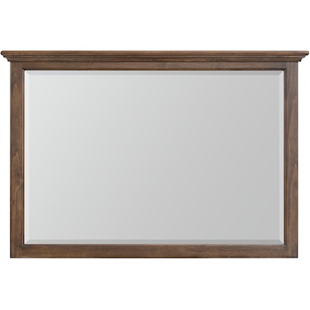 Dresser Mirror with Crown Molding