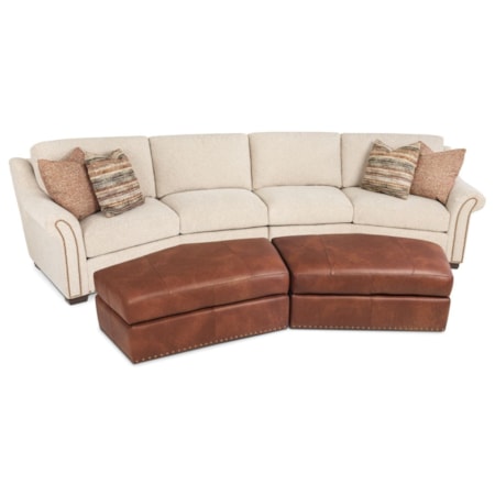 Serena Customizable Conversation Sectional