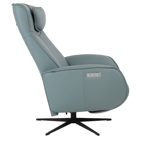 Axel Large Power Swivel Recliner