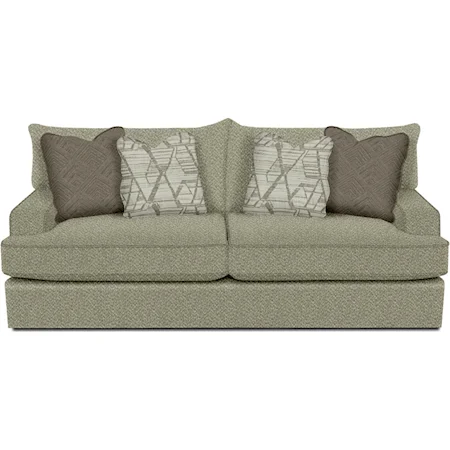 Sofa with Two Cushions