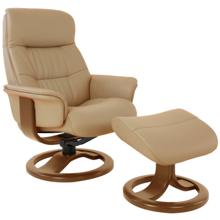Small Swivel Chair+Ottoman