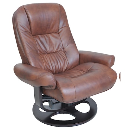 Pedestal Reclining Chair+Ottoman