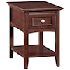 Whittier Wood McKenzie Chairside Table