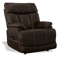 Transitional Power Lift Recliner with Power Headrest and Lumbar