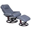 Barcalounger Vaughn Pedestal Recliner+Ottoman