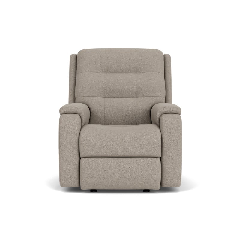 Power Headrest &amp; Lumbar Rocking Recliner