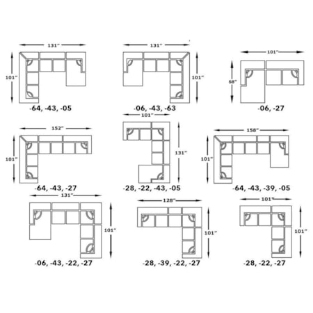 Sectional with Chaise