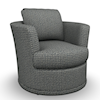 Best Home Furnishings Kyle Swivel Barrel Chair