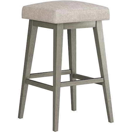 Backless Adjustable Swivel Stool