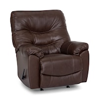 Leather Rocking Recliner