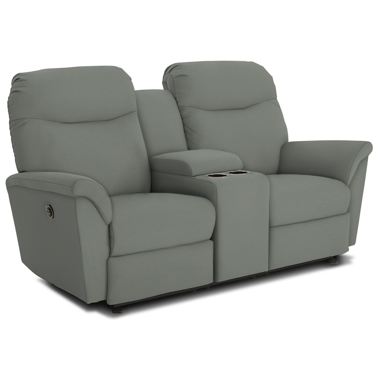 Best Home Furnishings Mabry Power Headrest Reclining Console