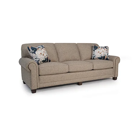 Sofa with Nailhead Trim