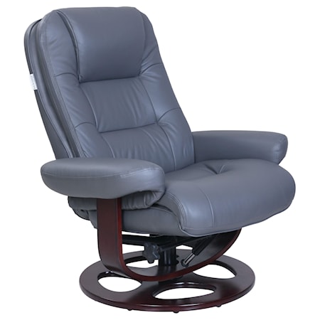 Pedestal Reclining Chair+Ottoman