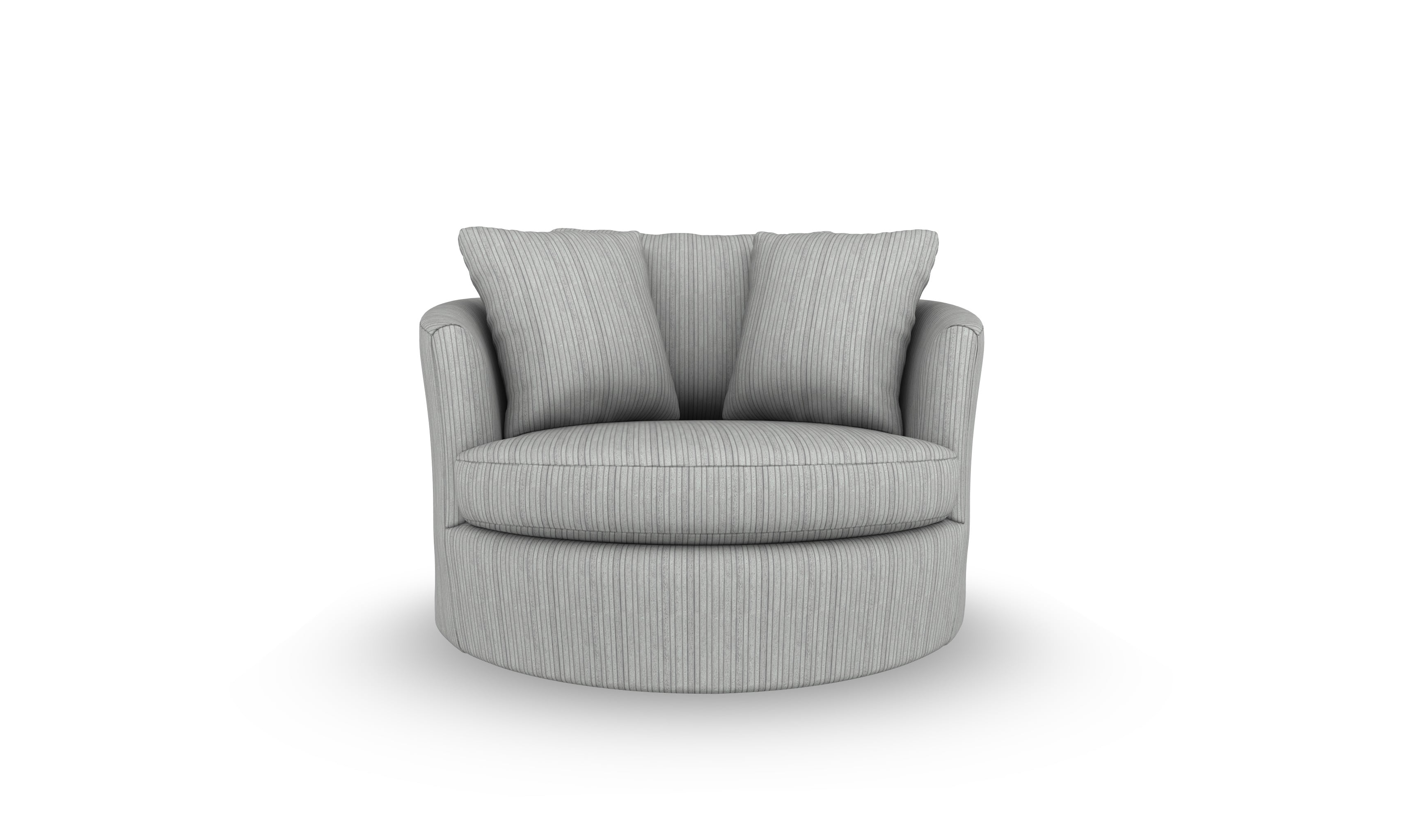 Best Home Furnishings Comet 000028845338 Oversized Swivel Chair with