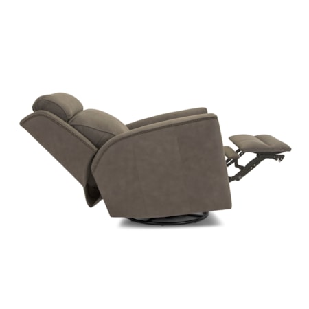 Customizable Power Headrest Gliding Recliner