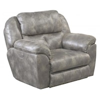 Power Headrest Lay-Flat Recliner