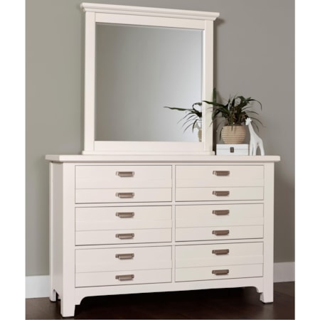 Double Dresser+Small Landscape Mirror