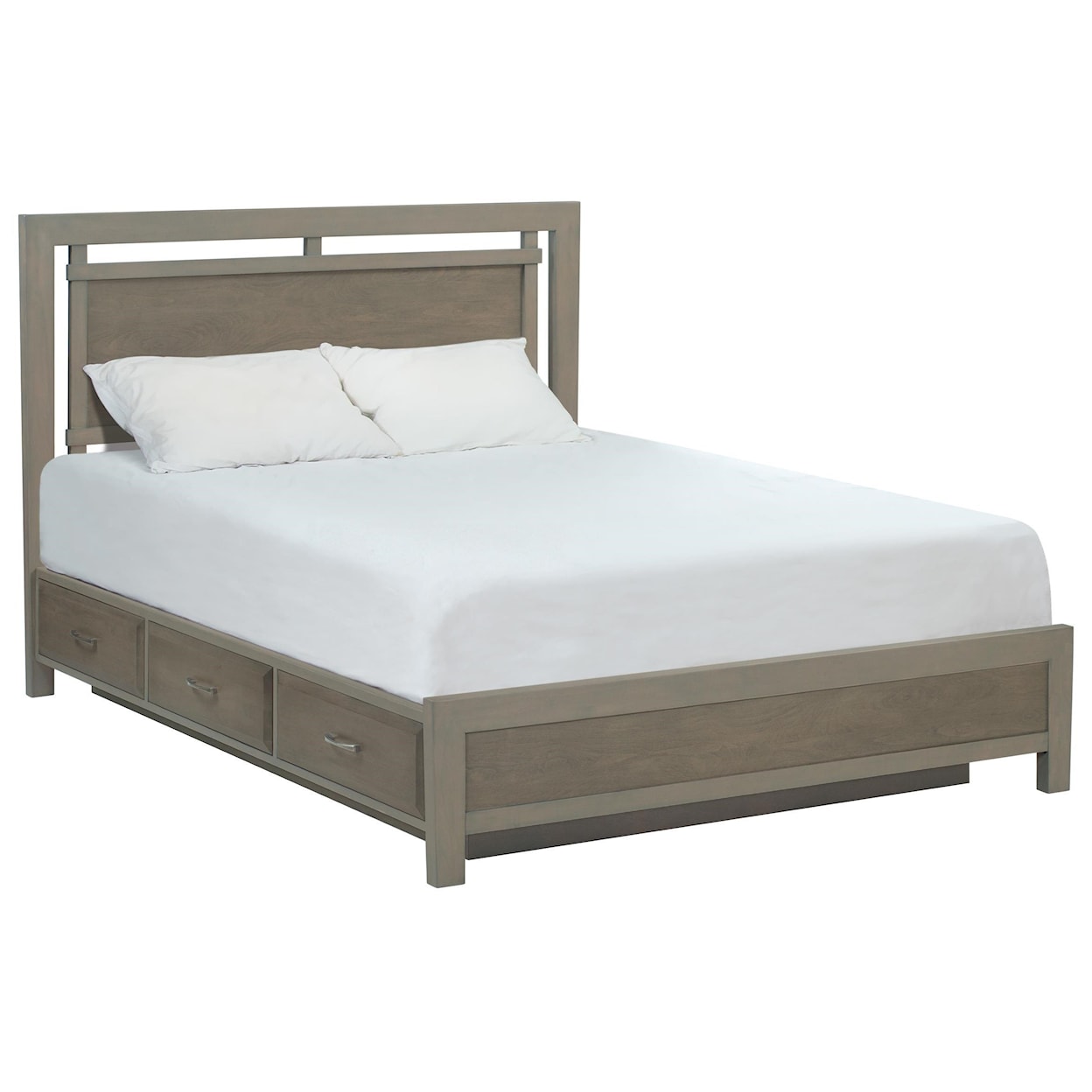 Whittier Wood Ellison Queen Panel Storage Bed