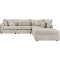 Sectional with Ottoman