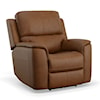 Flexsteel Aarons Power Headrest & Lumbar Recliner