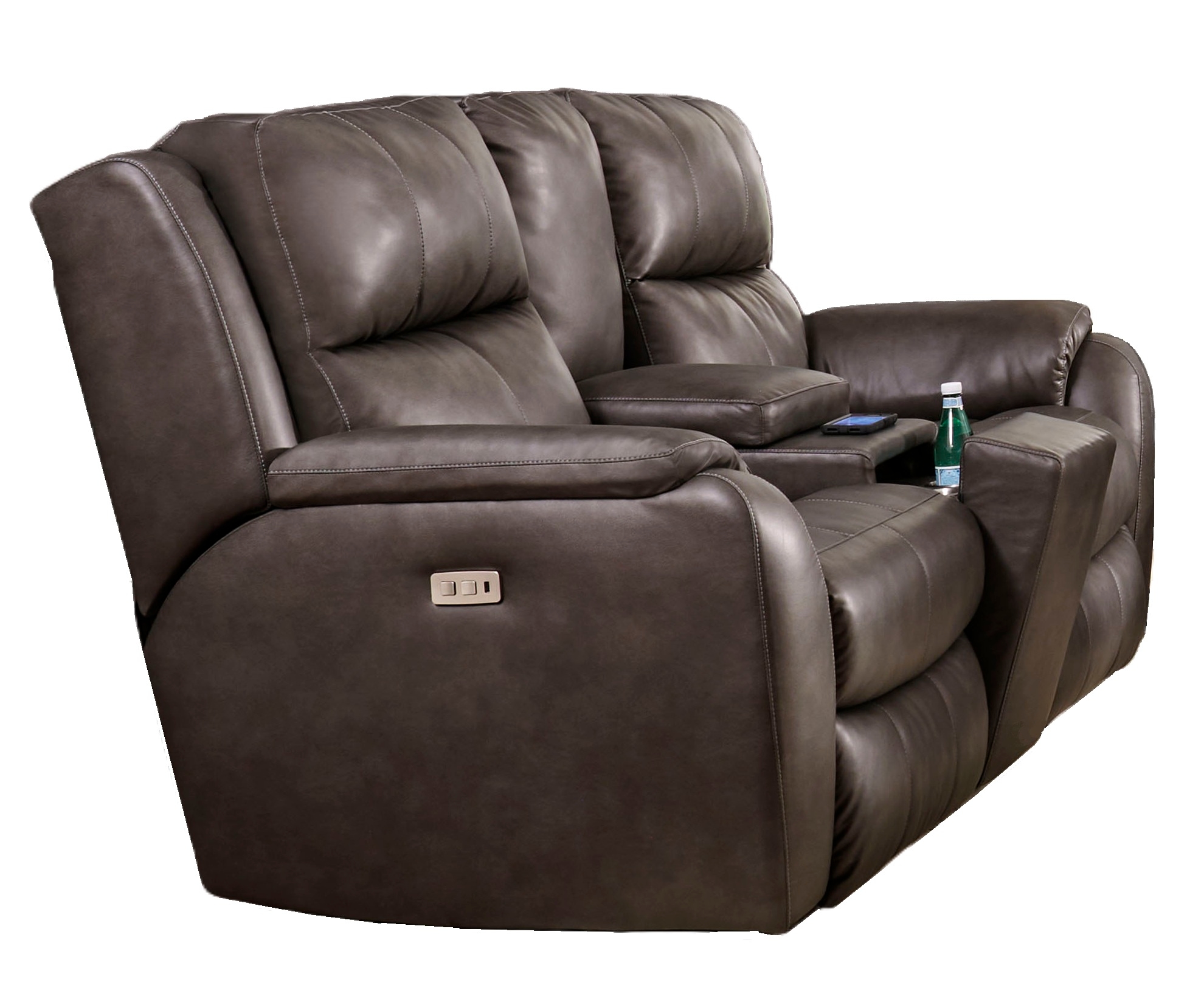 Power Headrest Reclining Console