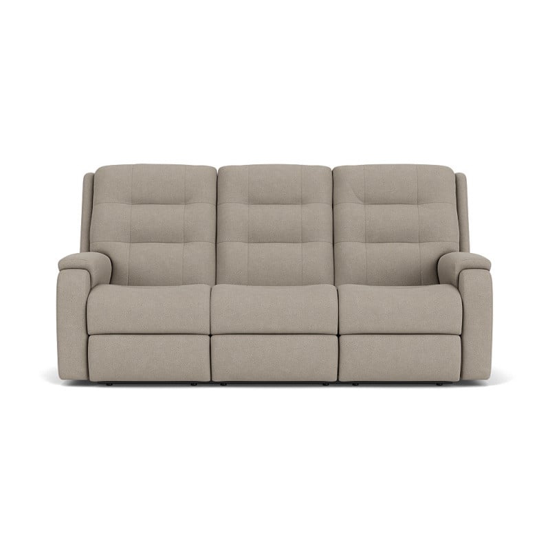 Power Headrest &amp; Lumbar Reclining Sofa