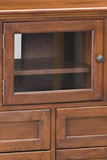 Embedded Glass Cabinet Door