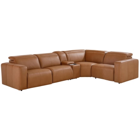 Power Headrest Reclining Sectional