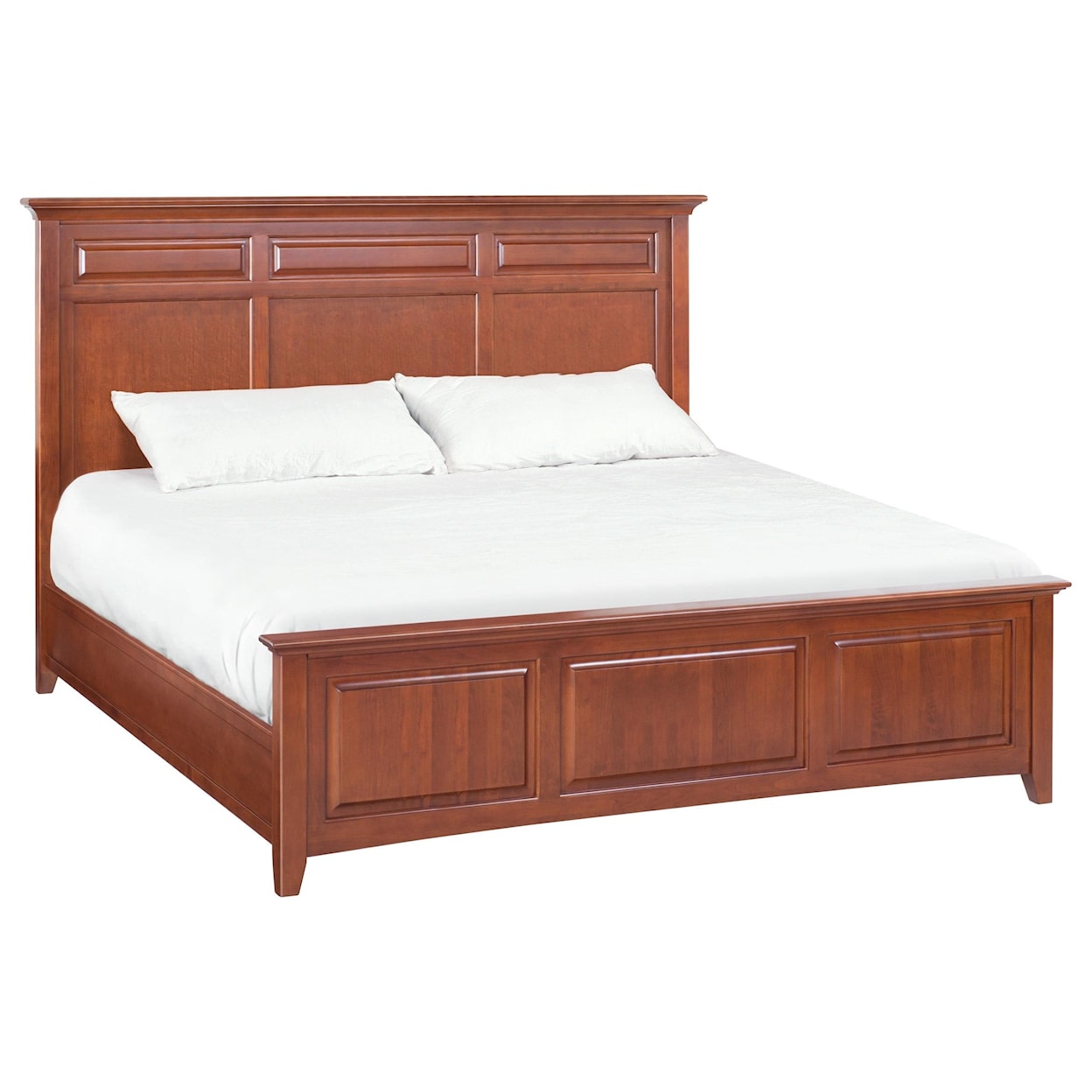 Whittier Wood McKenzie King Mantel Bed