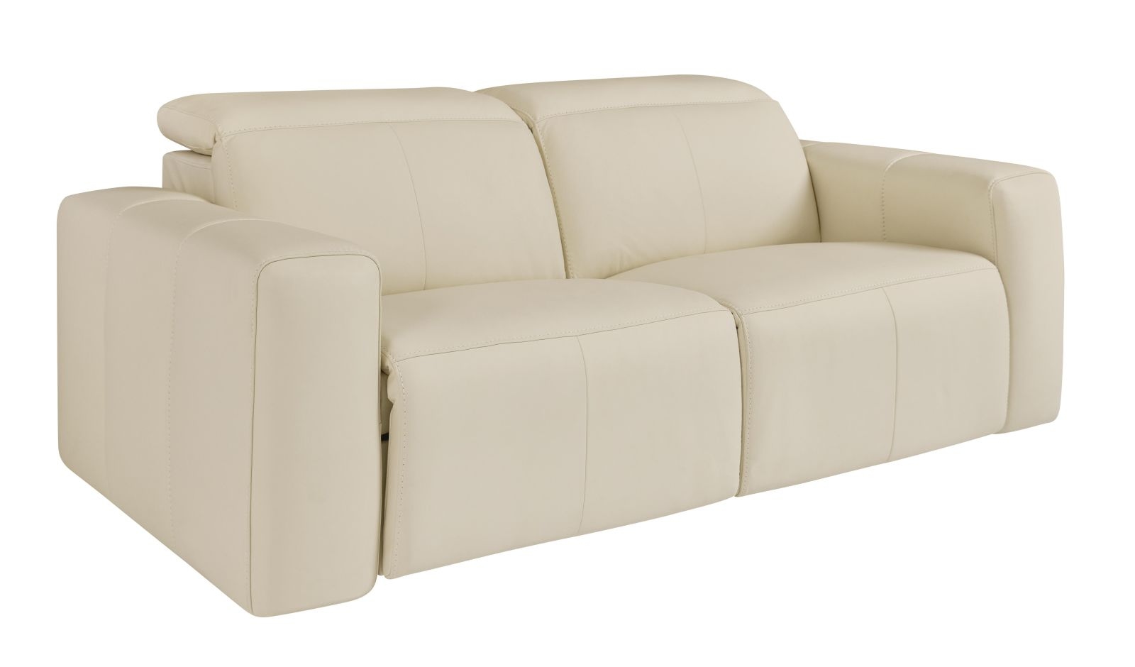 Airy Leather Power Reclining Loveseat